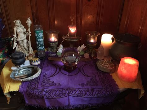 Witchcraft ceremonial arrangement